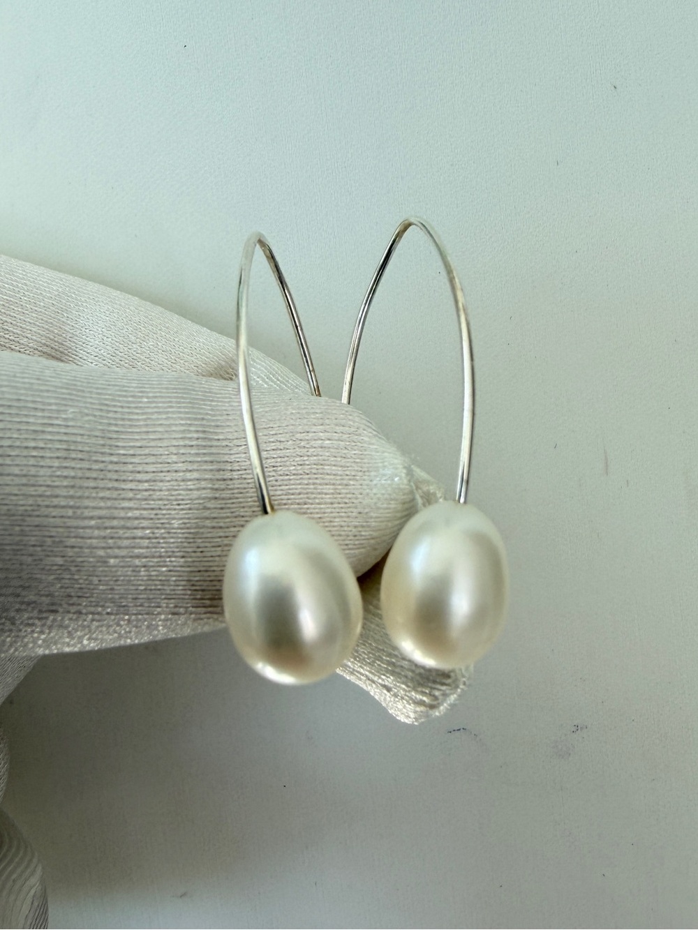 NWOT Possible Honora Cultured Pearl dangle earrings in‎ sterling silver!